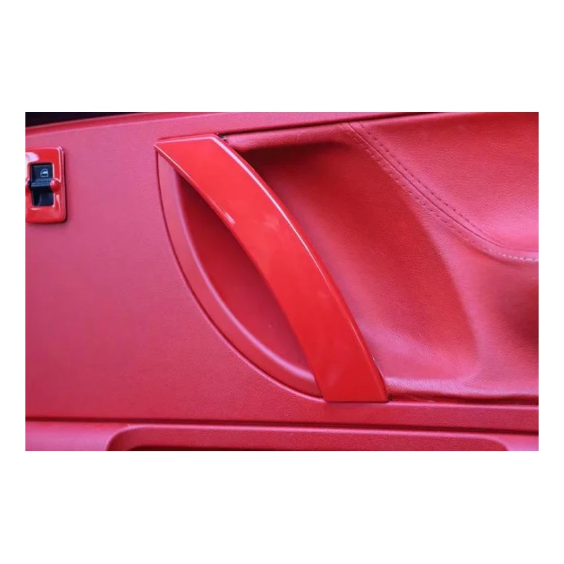 Fit For Volkswagen Beetle 2003-2010 2PCS Red ABS Car Door Interior Handle Bowl Protector Cover Trim Moldings Car Styling