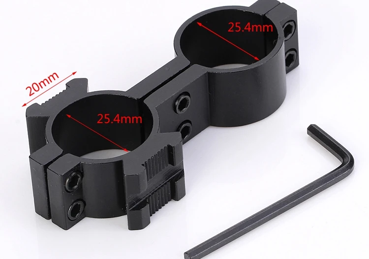 Universal dovetail jig multi track tube clip red and green laser sight sight collimator holder