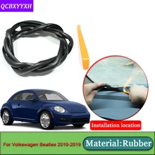 Автостайлинг для Volkswagen Beatles 2010- анти-звуконепроницаемые не пропускающие шума пылезащитные приборные панели автомобиля Лобовое стекло уплотнительные полосы аксессуары