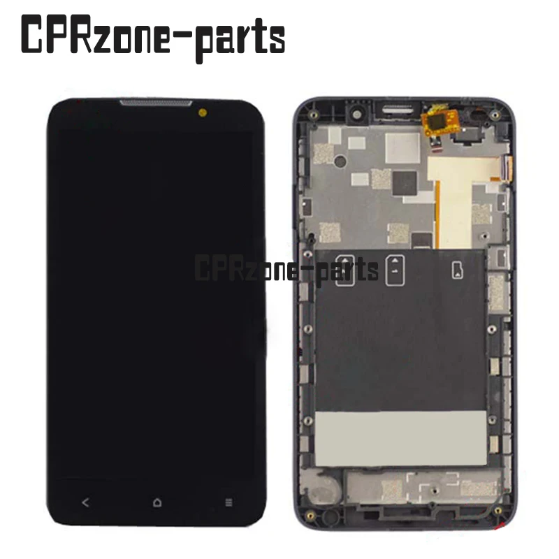 100% warranty black For HTC Desire 516 D516 LCD display screen with touch digitizer + Frame assembly by free shipping | Мобильные