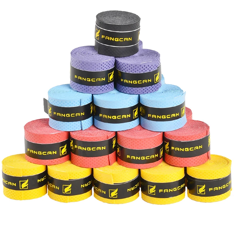 

10 pcs FANGCAN Grained Grips Stiletto Overgrips High Quality Badminton racket Tennis racket Squash Rackets Grips Overgrips
