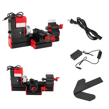 

DC12V 3A 36W Mini Lathe Milling Machine Bench Drill DIY Woodworking Power Tool General Woodworking Driller Metal Wood Lathes