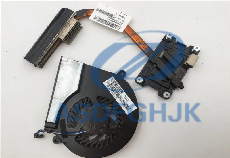 

cpu fan for hp pavilion 14-e 14th 15 17 heat sink cooling fan ab08505hx110b00 0cwr62 724870-001 725684-001 dfs501105pr0t