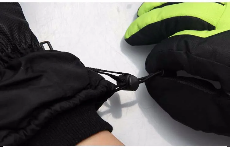9GLV866 men and women Outdoor thermal ski gloves Thickening fleece antiskid cycling gloves