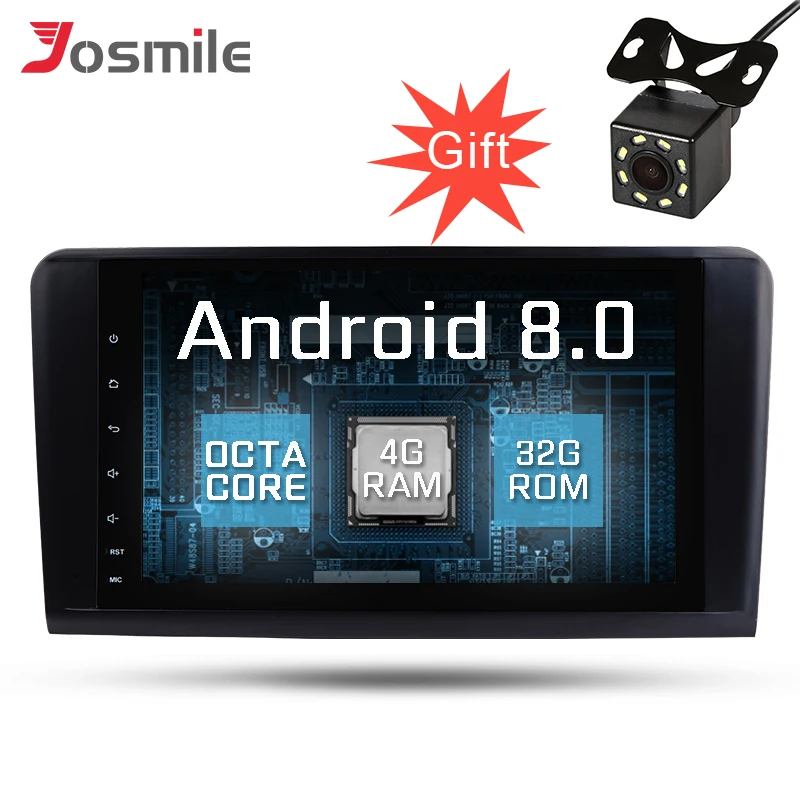 Android 8 0 автомобиль gps Dvd видео плеер для Mercedes Benz ML/G класс ML320 ML350 ML500 Мультимедиа Wi Fi