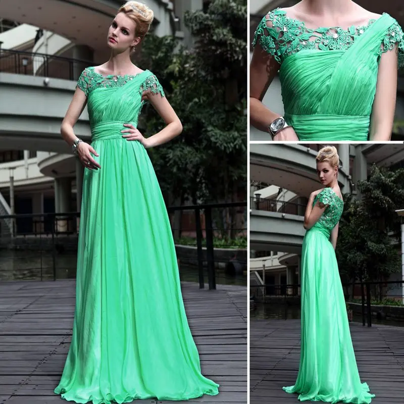 Silk Chiffon Evening Dresses