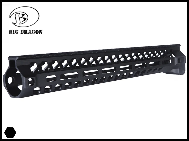 AR-15 M-lok Keymod переключатель 9 1/4 12 13 15 дюймов. 223/5. 56 рельс AEG Handguard Пикатинни тонкий стиль с бочковой гайкой для прицела