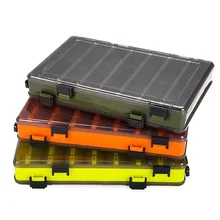 Приманка для рыбалки двойная коробка для хранения односторонний водонепроницаемый Крючки Чехол для хранения C55K