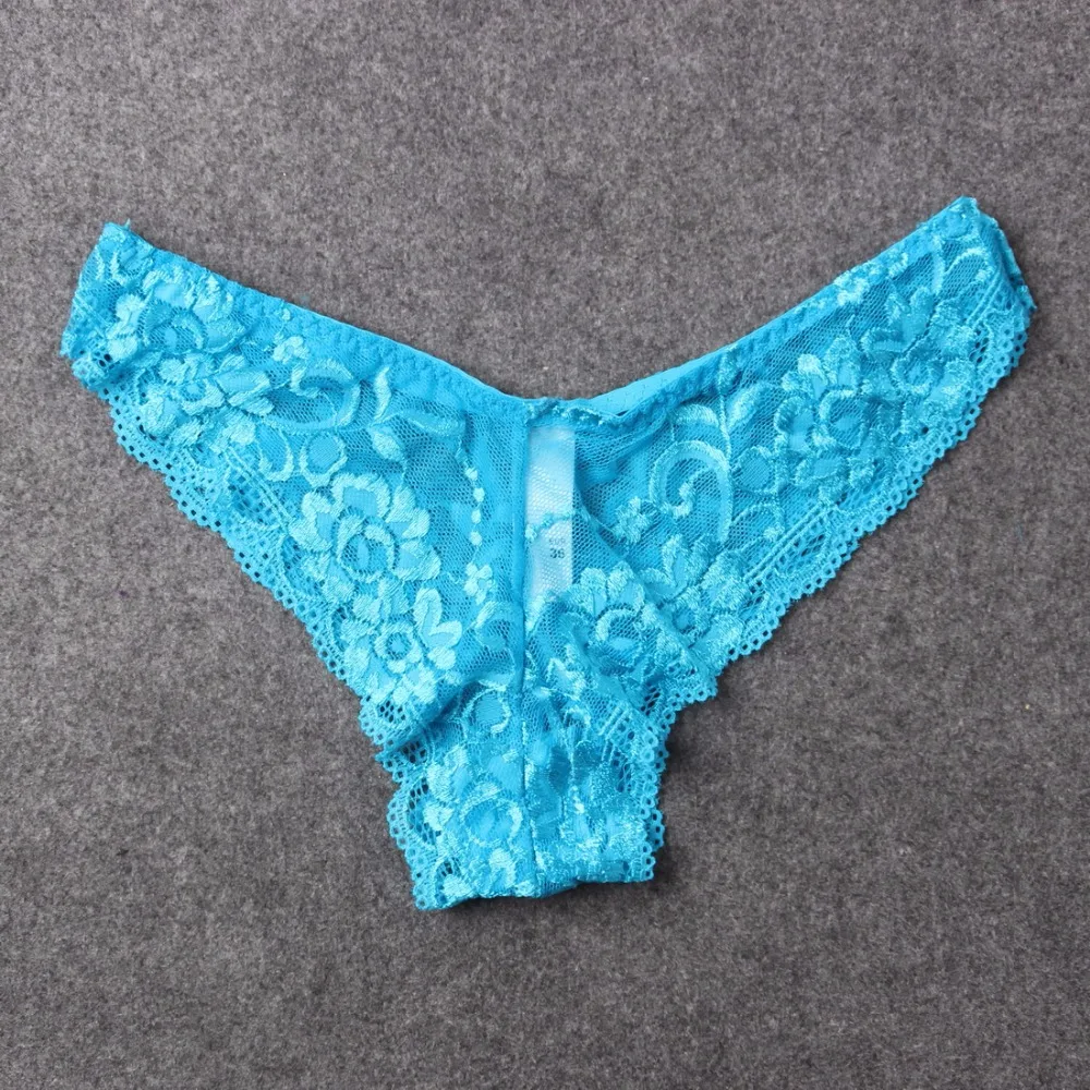 Летние сексуальные женские кружевные трусики Rorychen нижнее белье большого размера