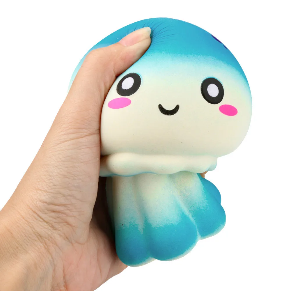 2017 * Squeeze Jellyfish Squishy Slow Rising Cream Scented