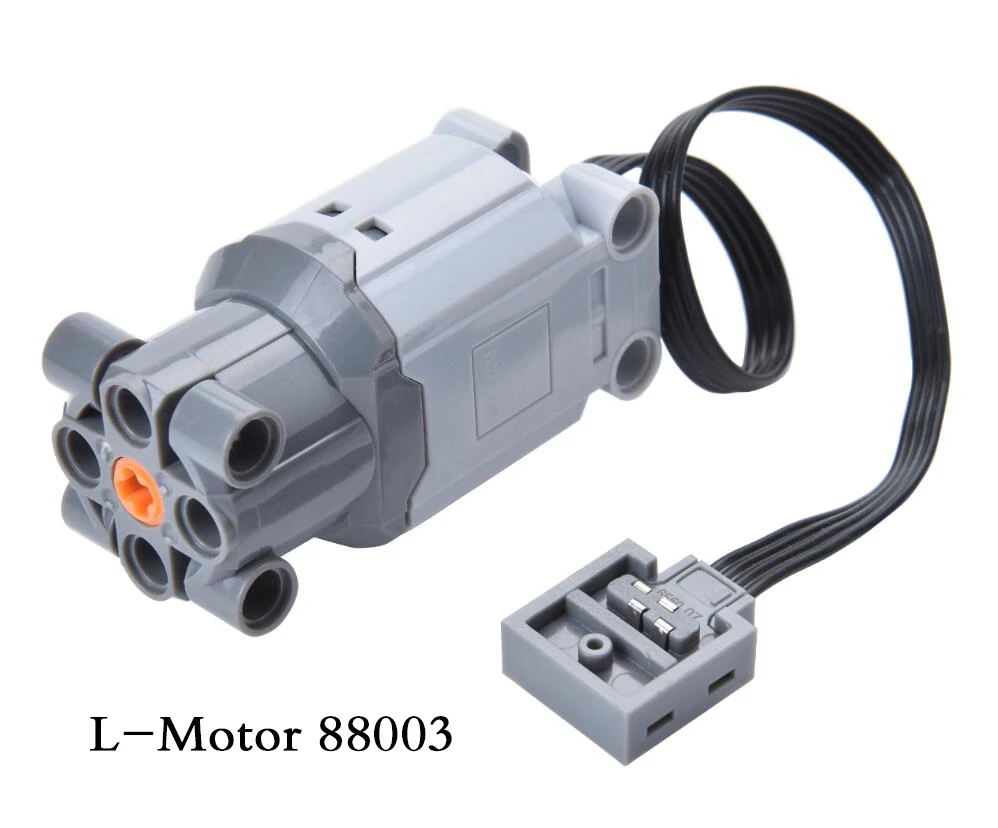 Motor Technic Series 8883 8881 8882 Train Remote Control Battery Box Switch LED Light Power Functions 88000 8879 Technic Motor   (4)