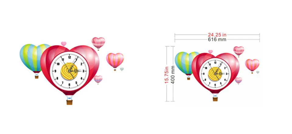3D модные настенные часы самоклеющиеся Стикеры высокое качество движение без звука Декор для дома часы/DIY Фреска для спальня гостиная