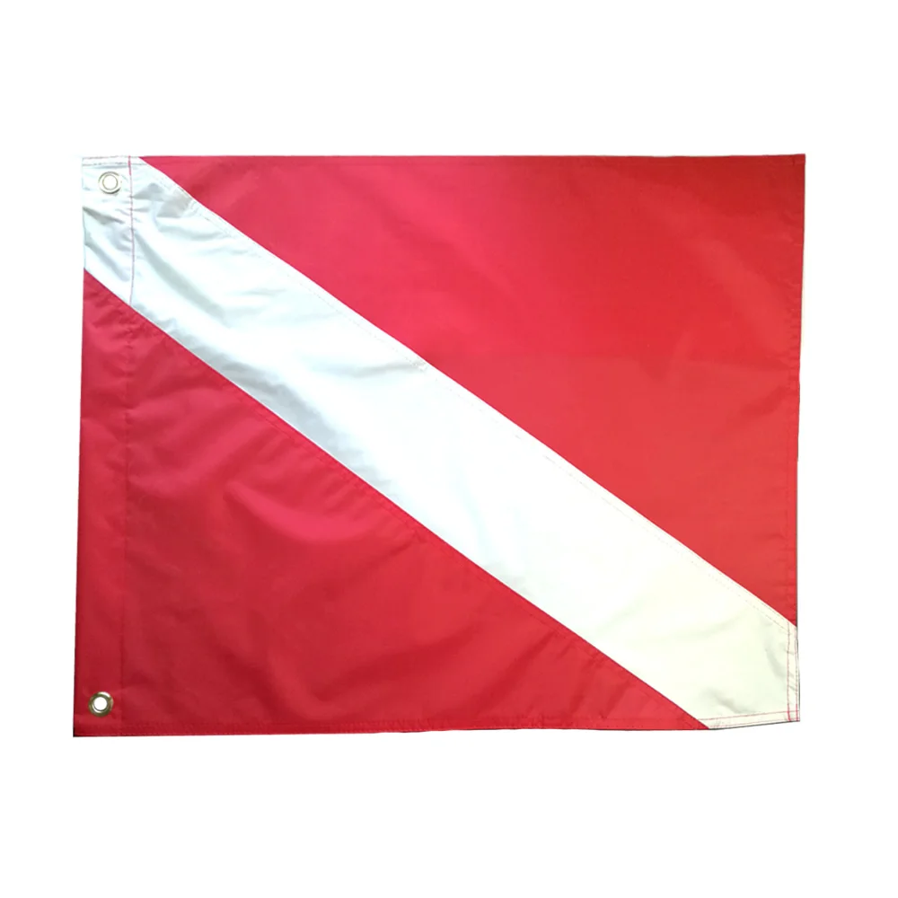 20 "* 24" очень прочный нейлон лодка флажок погружения ныряльщик флаг баннер патчи с латунные втулки Международная универсальная флаг для