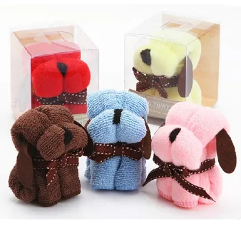 

Free shipping 200pcs/lot Dog Towels Personalized Wedding Gift Thank You Guest Favors Wholesale Party