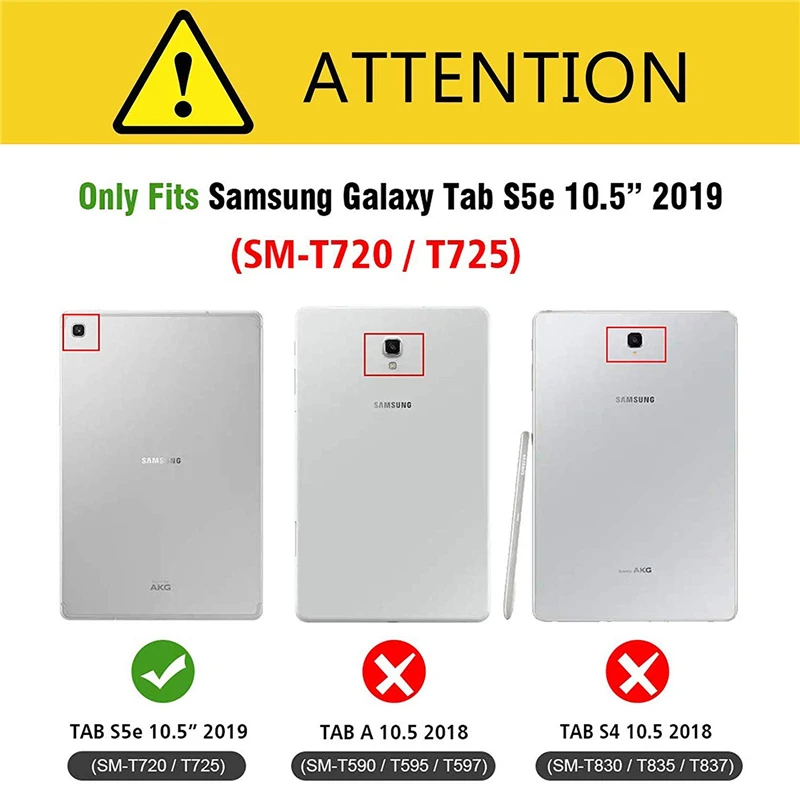 US $547.00 100Pcslot For Samsung Galaxy Tab S5e 105 Case Ultra Slim Smart Shell Standing Cover For Galaxy Tab S5e 105 inch T720 T725