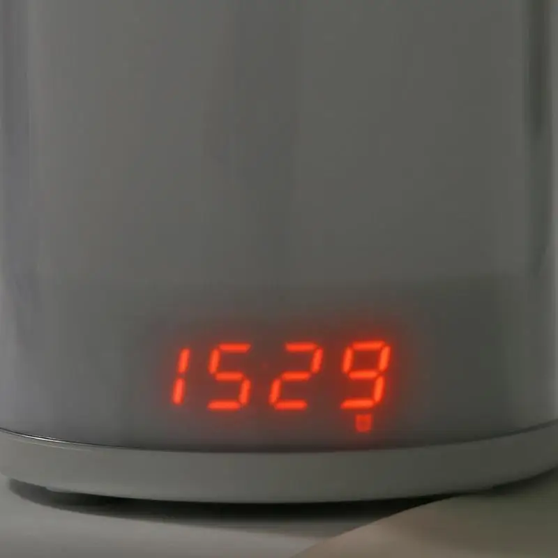 USB Touch Wake Up Light цифровой будильник природа Sunrise моделирование цифровая прикроватная Ночная лампа нам для спальни
