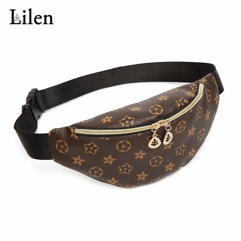 

LILEN New Brand Design Waist Bag For Women Double zipper Belt Bag Casual Travelling Mobile Phone Bags Fashion Outdoor Waist Bags