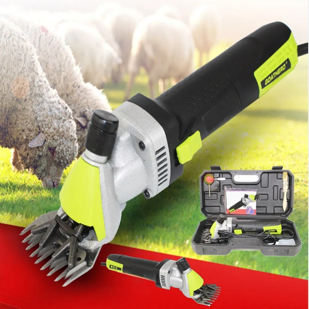 

850W 110/220V 6 Speeds Electric Goat Sheep Shearing Machine Clipper Shears Cutter Wool Scissor Adjust with Box US EU AU UK Plug