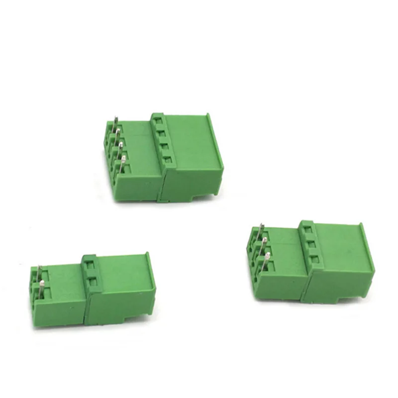 30/50/100 комплектов Шаг 3 81 мм прямоугольный 2P 3P 4P винт штекер in PCB клеммный блок