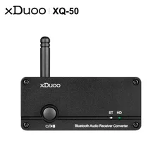 XDUOO XQ-50 Buletooth 5,0 аудио приемник конвертер ПК USB DAC ES9018K2M чип Поддержка APTX/SBC/AAC XQ50 омолаживает ваш ЦАП/Ампер