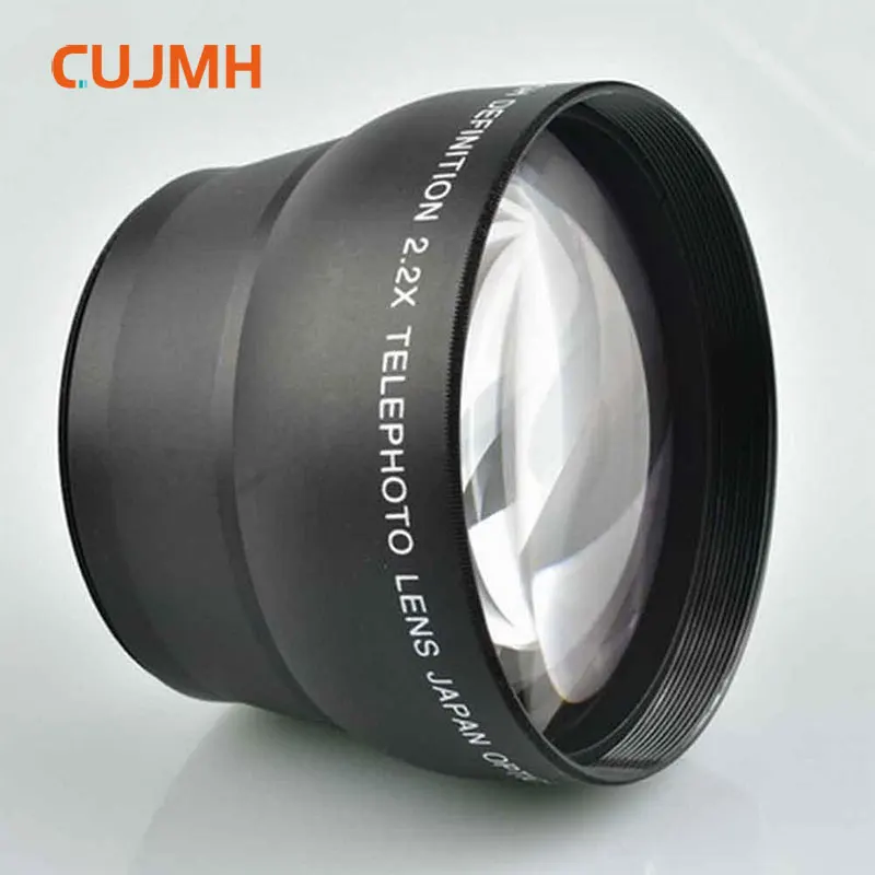 CUJMH 58 мм 2.2X дополнительный телеобъектив для объектива Canon