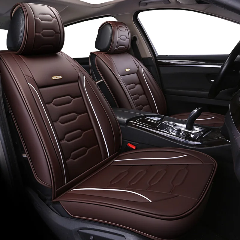 

Universal PU Leather car seat covers For Lifan X60 X50 320 330 520 620 630 720 car accessories auto styling 3D car sticks