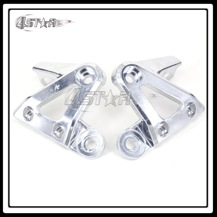 

Silver Upper Fairing Stay Bracket Motorcycle Headlight Holder For CB400 VTEC 1999-2005 ATV Motorcycle Racing Steet Bike