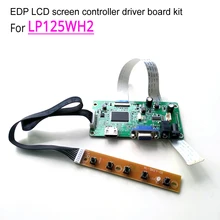 Для LG LP125WH2-SPM1/SPT1 WLED EDP 30 pin 12," 1366*768 ноутбук ПК ЖК-экран HDMI+ VGA дисплей контроллер драйвер платы DIY kit
