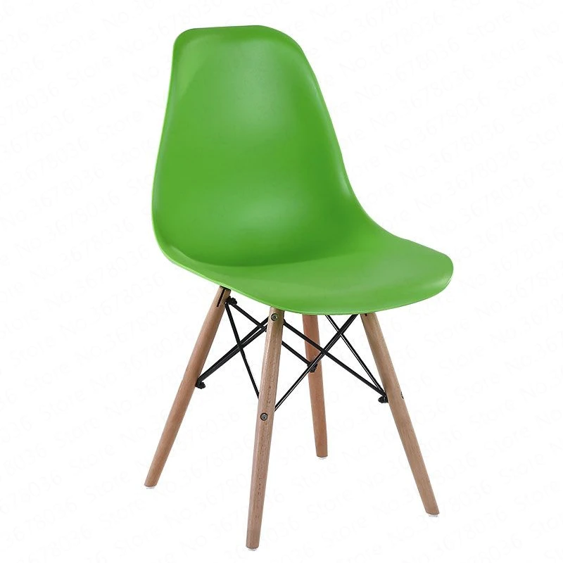 

Nordic dining table and chairs modern minimalist creative computer office chair casual home back plastic coffee chair