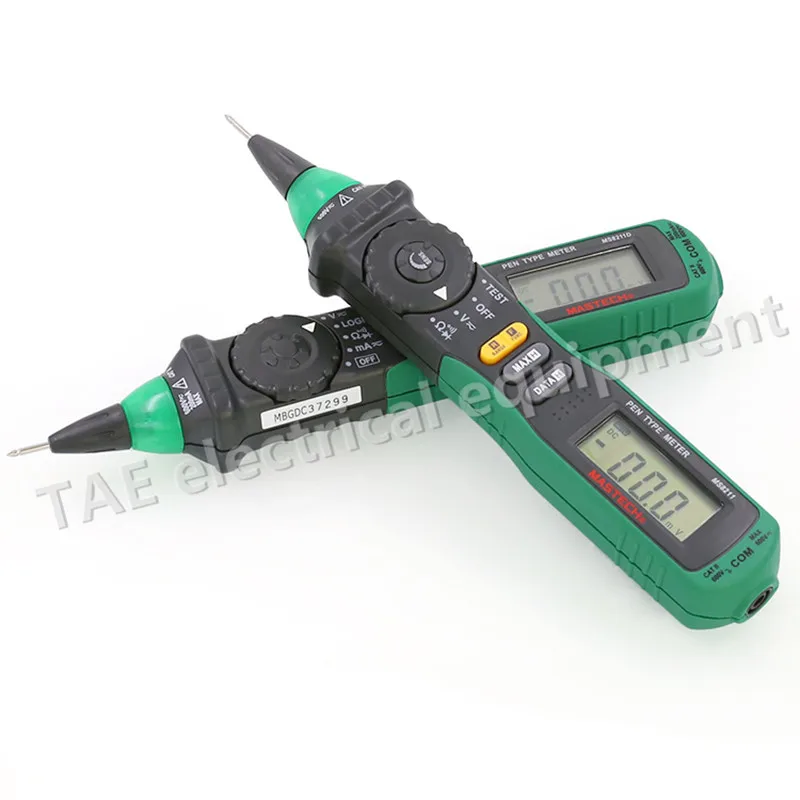 1 шт. M071 MS8211 Ручка Тип Цифровой мультиметр NCV детектор Бесконтактный DC/AC напряжение измеритель тока удержания данных мультиметр