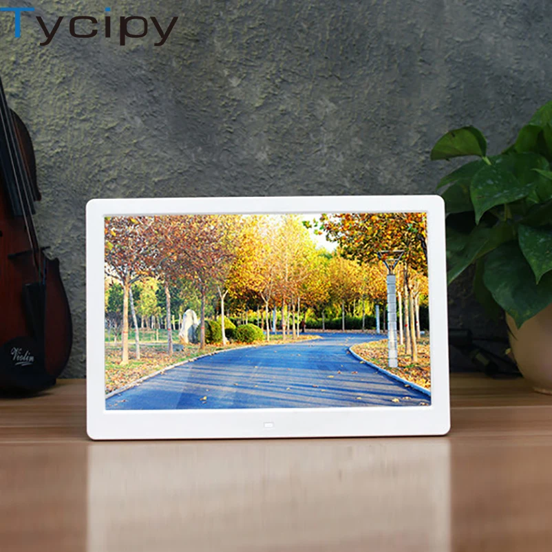 Tycipy 13 inch Digital Picture Photo Frame HD IPS Widescreen MP3 MP4