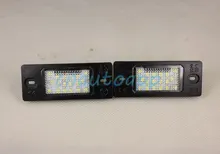 Номерного знака Лампы СВЕТОДИОДНЫЕ Пользовательская Подсветка Номерного знака Для Volkswagen VW Touareg/Tiguan/Golf 5 5D/Passat B5