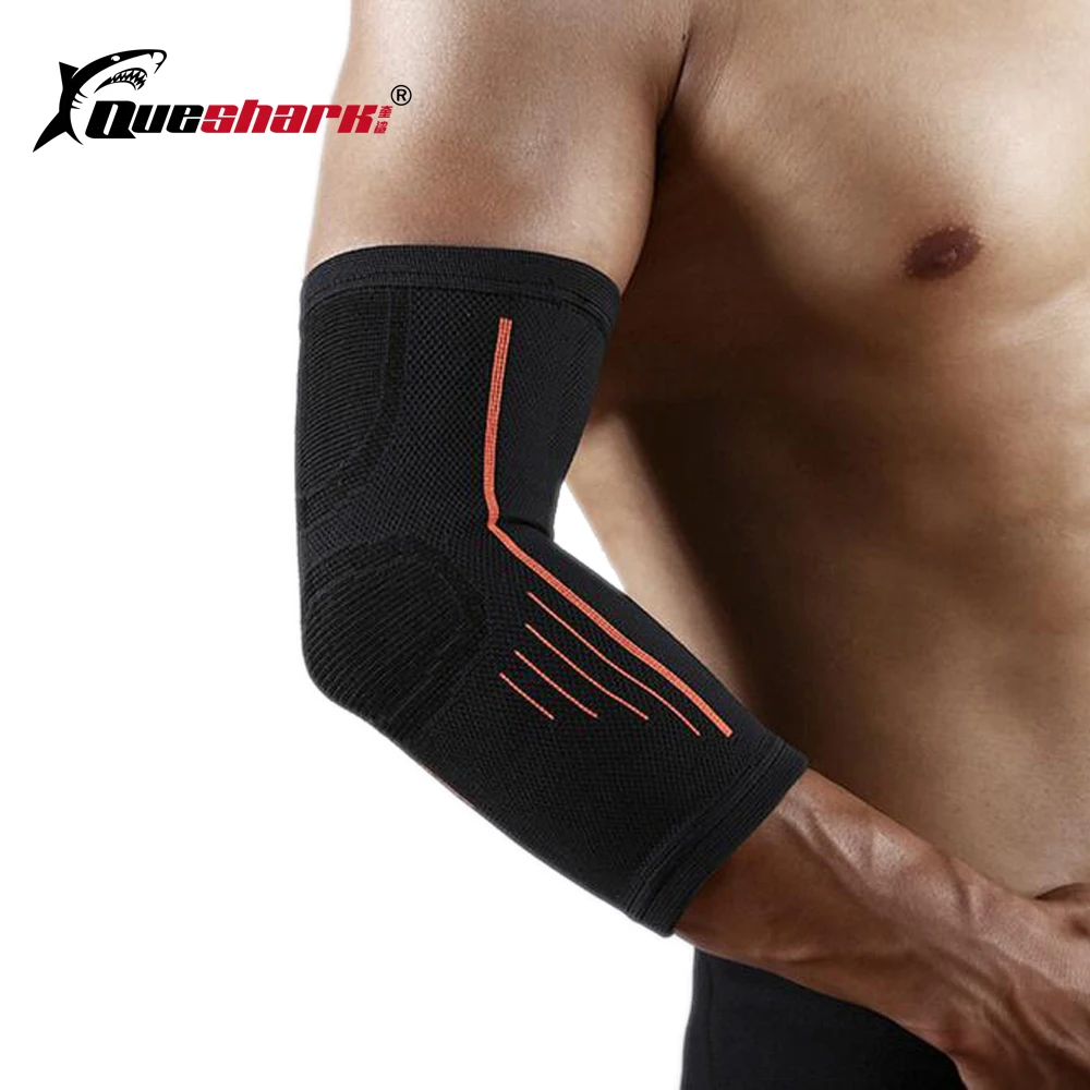 Buy 1 Pcs Nylon Arm Sleeve Sports Elastic Elbow Pads