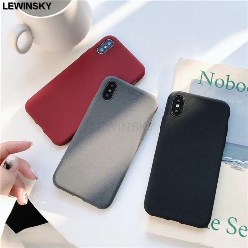 

Matte TPU Case On Honor Play 8X View 10 9 7A Pro 7C For Huawei Y6 Y9 Y5 2018 Nova 3 3i P20 P10 Mate 20 10 Lite Silicon Soft Case