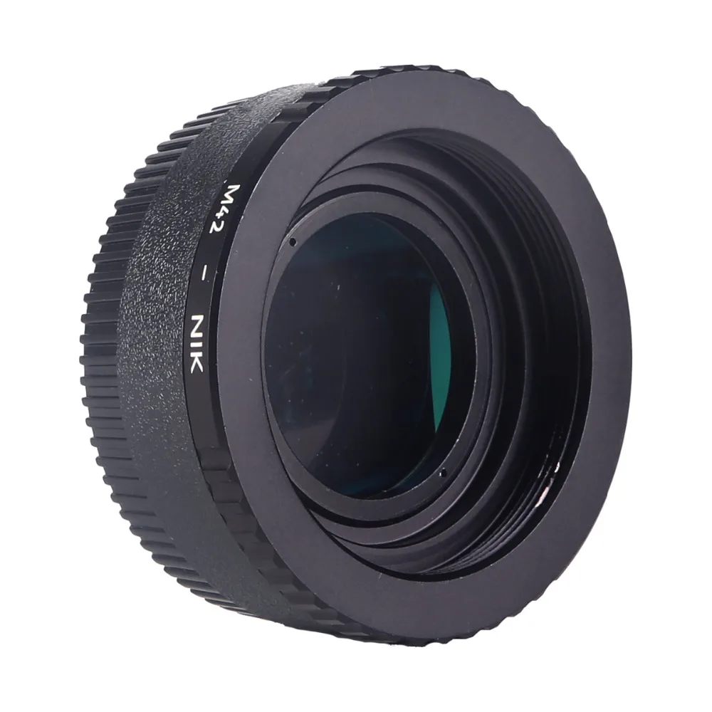 Lens Mount Anel Adaptador, Tampa de vidro