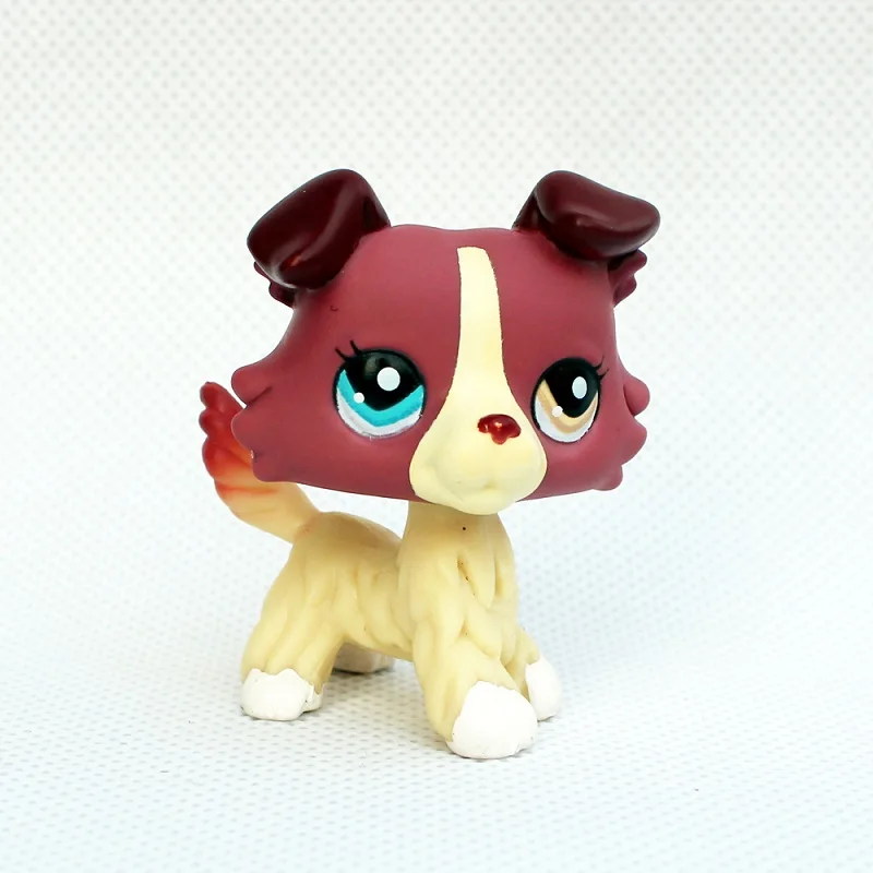 Лпс стоячки кошки игрушки Lps кошка редкие животные pet shop игрушки подставки Собака Такса колли кокер спаниель great dane Хаски старый Рисунок Коллекция