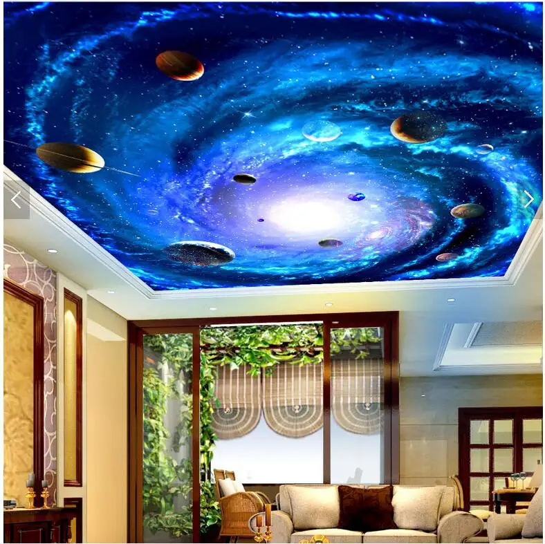 Custom Photo 3d Ceiling Murals Wallpaper Star Of The Milky Way