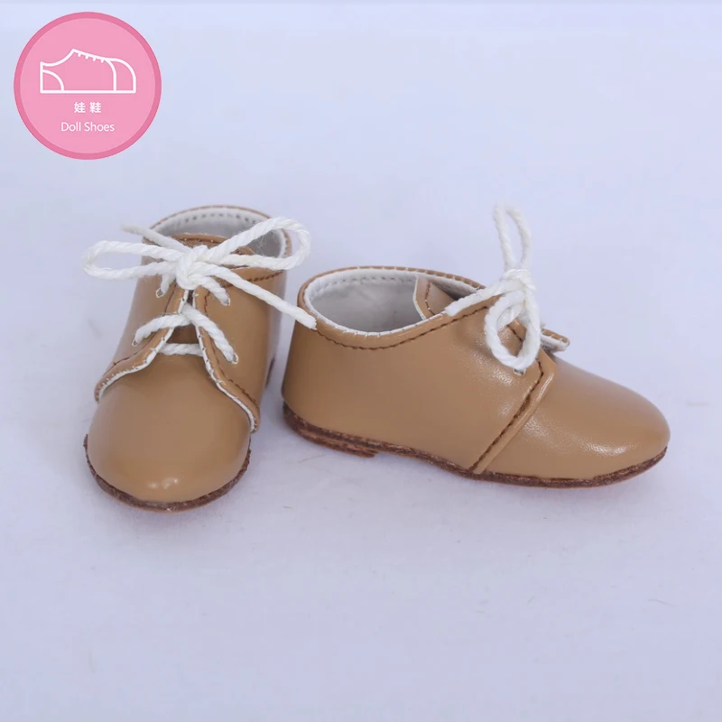 Обувь для куклы BJD 1 пара 6 см искусственная кожа модная мини игрушка кружевная