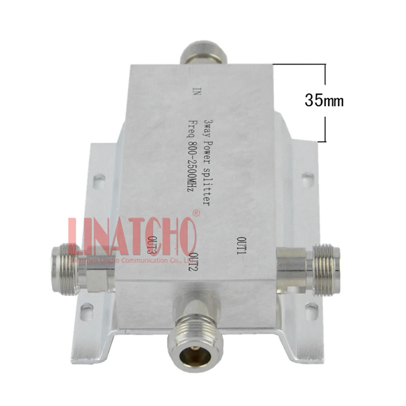3 способа N Тип rf сплиттер питания 2G 3g 4G 800-2500MHz усилитель сигнала ретранслятор антенна делитель