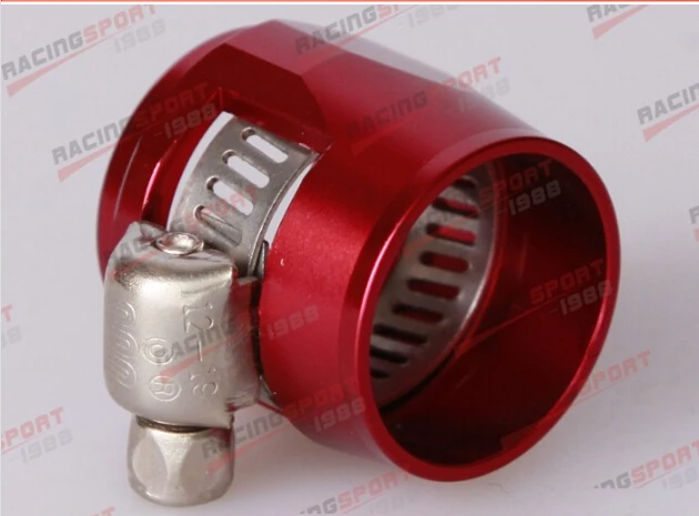 

AN - 12 AN12 red Fuel Hose Clamp Finisher HEX Finishers