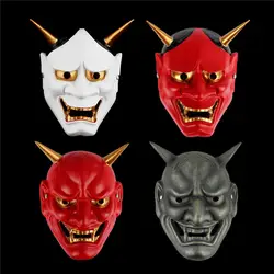 Бесплатная доставка Японии pra маска призрак страшно маска Женский Демон игрушки Прохладный Хеллоуин костюм ужас Шутки Шутка питания
