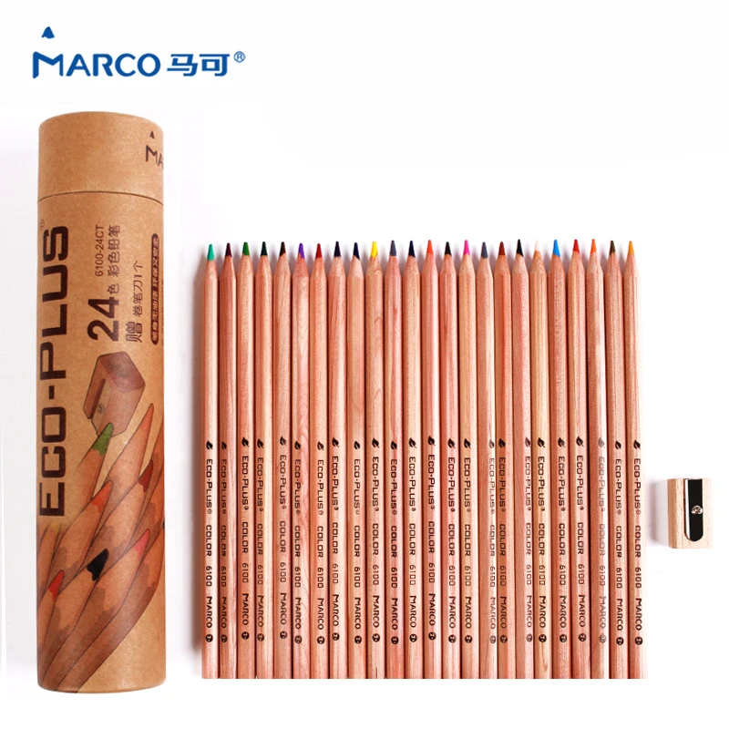 

Marco Color Pencil Professional High Quality Bright Drawing colored Pencils Non-toxic Colored Pencil School Office Supplies
