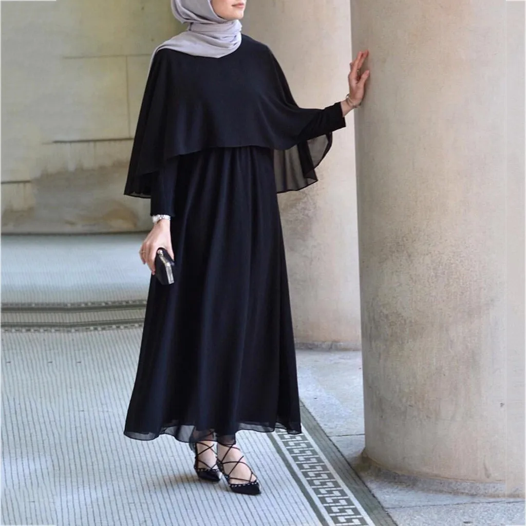 Винтажный Женский Длинный Макси-халат Абая, арабский джилбаб, Мусульманский Исламский халат, кафтан, Дубай, Катар, кафтан, халат, турецкая исламская одежда, 3,29