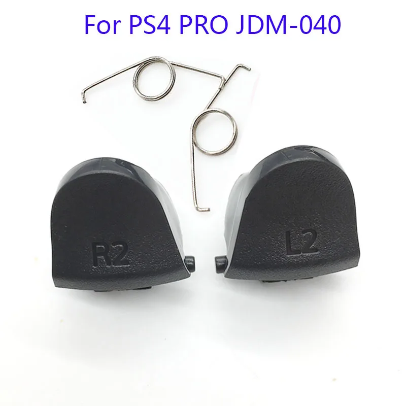 20 комплектов JDS 040 JDM 040 кнопка запуска контроллера Замена L1 R1 L2 R2 с пружиной для PS4 Pro контроллер ремонт части - Цвет: L2 R2