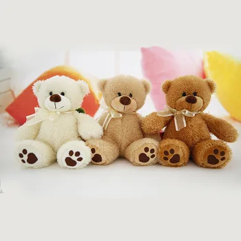 

1Pcs Teddy Bear Kawaii 23cm Stuffed Soft Plush Animals Bear Doll Toy Large Embrace Bear Chrildren Kids Doll Birthday Gift