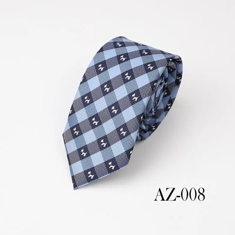 Мода 6,5 см галстук для мужчин тонкий узкий тонкий галстук корейский стиль Свадебная вечеринка Aniversary gravatas para ho мужчины s - Цвет: 08
