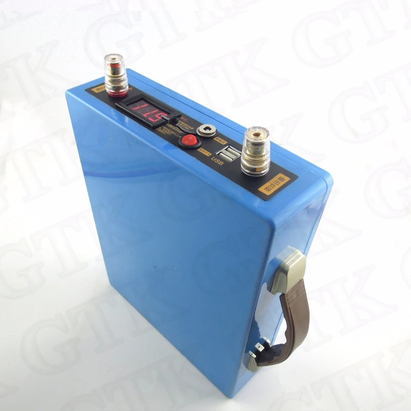 GTK Lifepo4 12v 30ah usb порты для инвертора рыболокатор LED Шахтер безопасности свет