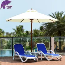 Purple Leaf Patio Umbrella 9.84 ft Market Outdoor Glass fibre Table Cafe Beach Sombrilla de playa Round without base
