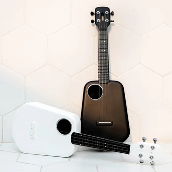 

Populele 2 LED Smart Soprano Ukulele Concert from Xiaomi Bluetooth Ukulele 4 Strings 23 Inch White Acoustic Electric Guitar Uke