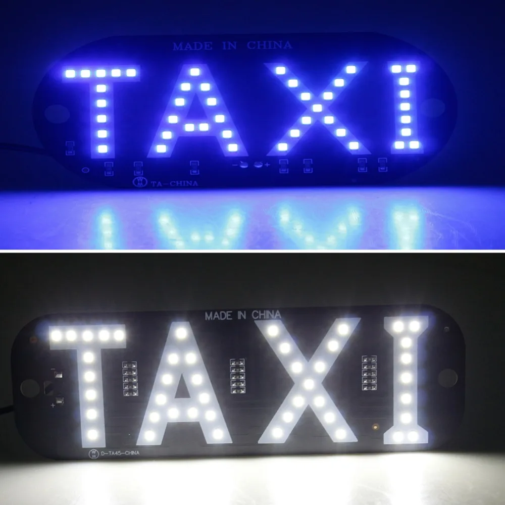 Avacom LED Taxi Indicator Light Windshield Display Lamp 12V LED Super Bright White/Red/Green/Blue Car Indicator Lights For Honda